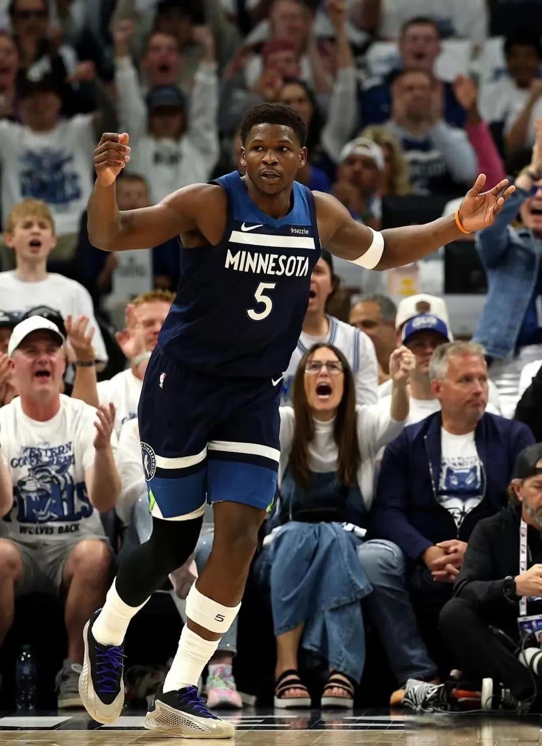 森林狼大胜国王，唐斯砍下24+7+5