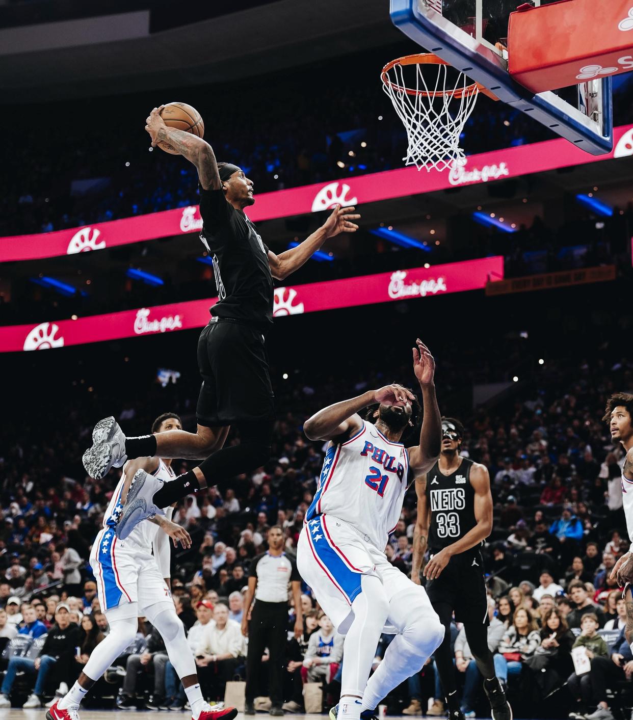 九游娱乐在线登录-篮网突破魔术防线，夺得一场难得胜利