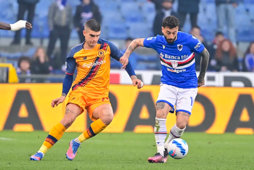 罗马迎战桑普多利亚，备战成功